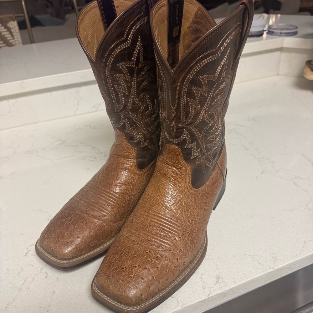 Ariat Ostrich Cowboy Boots